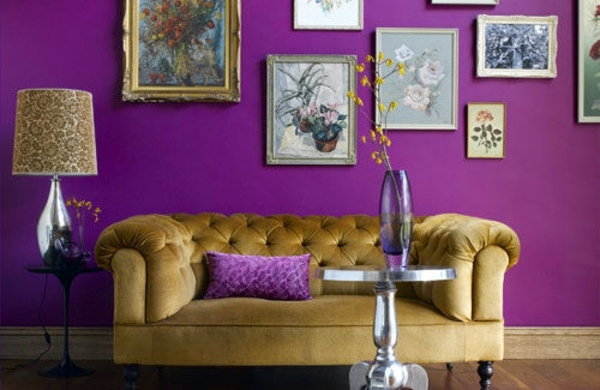 Color ideas for living room - lively atmosphere in every home