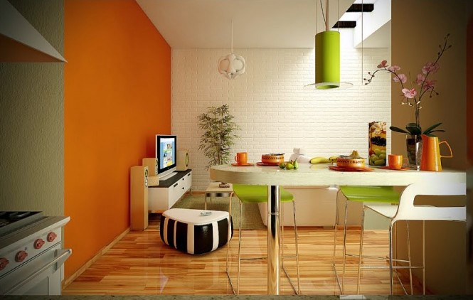 Cool and exciting dining room designs in white