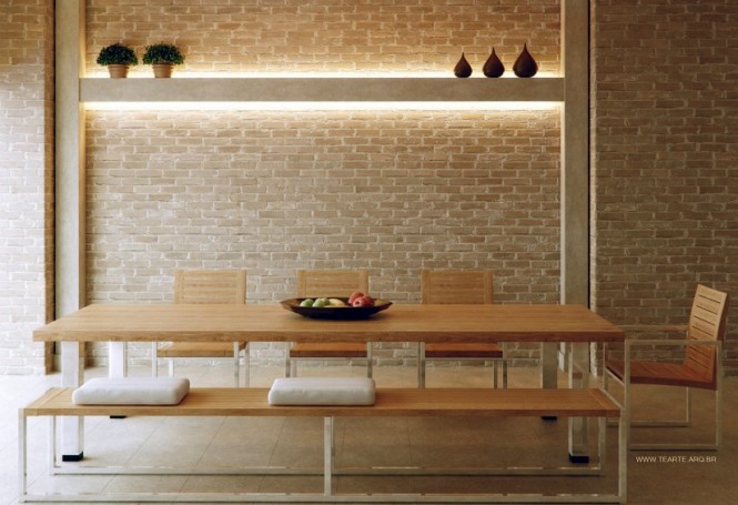 Cool and exciting dining room designs in white