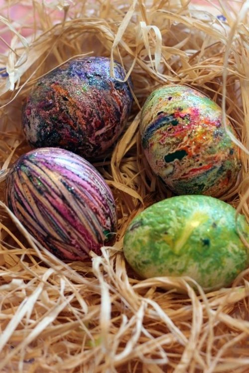 Tinker and paint cool Easter eggs