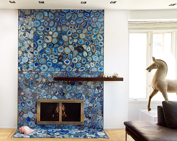 Agate, lapis and quartz: design with minerals for brilliant interior design