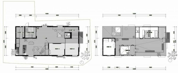 White, transparent house in Yamasaki by Tato Architects White, transparent house in Yamasaki by Tato Architects