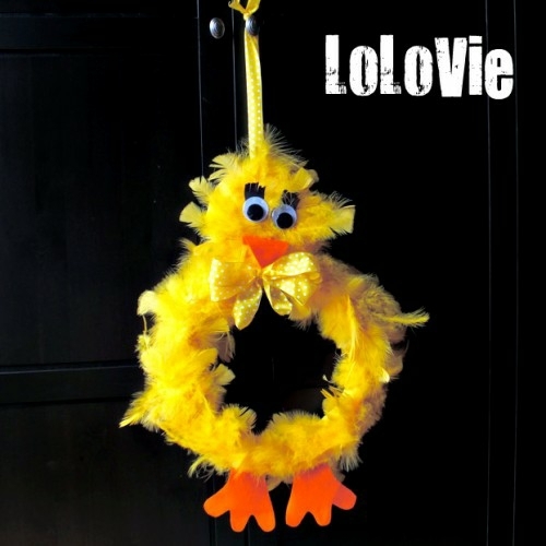 Easter wreath and garland tinker - 10 simple decoration ideas