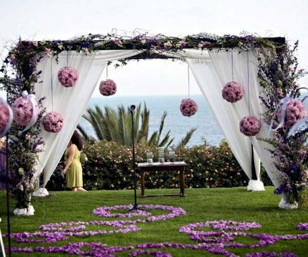 Wedding Decor with floral decoration – Cool wedding decoration outdoor