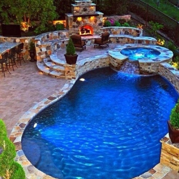 16 useful tips for pool design in the garden