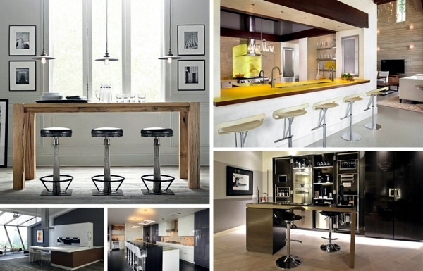 12 innovative kitchen bar designs for modern kitchen facilities