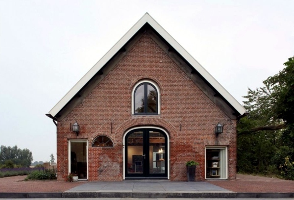 Old barn transformed into an attractive residence