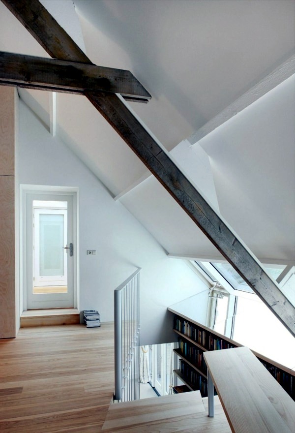 Old barn transformed into an attractive residence
