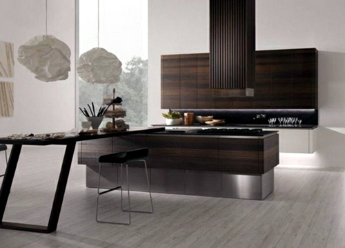 Rough unusual kitchen designs by Rational
