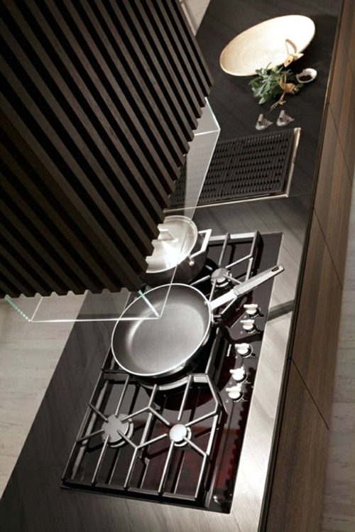 Rough unusual kitchen designs by Rational
