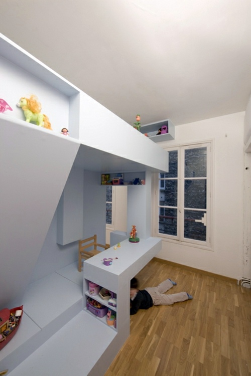 Minimalist Kids Room Design by H2O Architects Minimalist Kids Room Design by H2O Architects