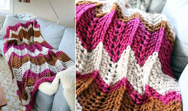 Knitted and crocheted decoration for DIY