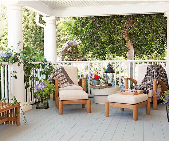 Gartenmöbel Set - Terrace design ideas - 16 creative designs for the porch
