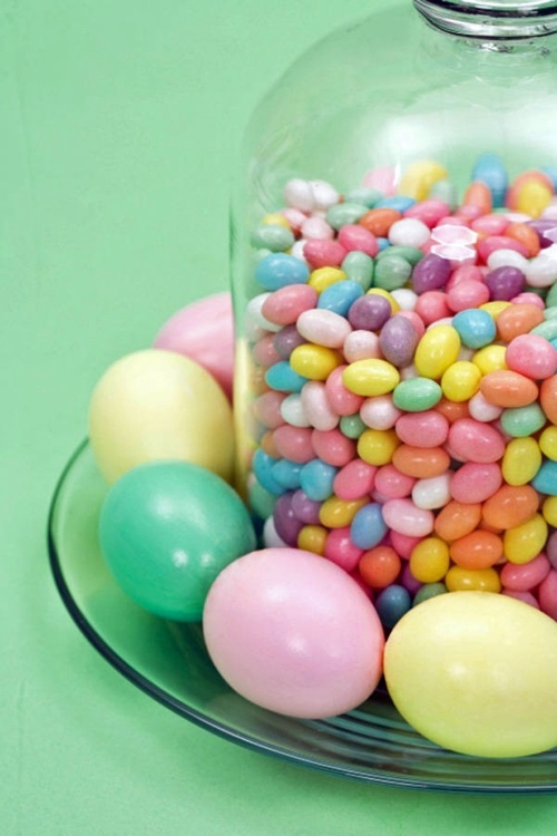 Sophisticated decorative accent to tinker Easter itself