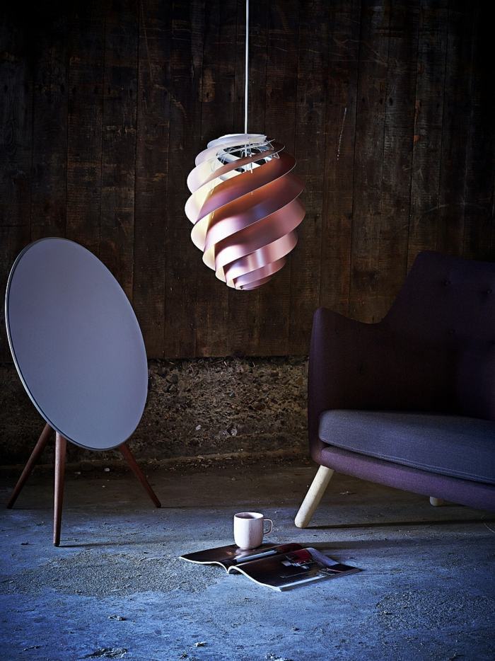 Designer lighting - great Pendelleucheten with spiral design Designer lighting - great Pendelleucheten with spiral design