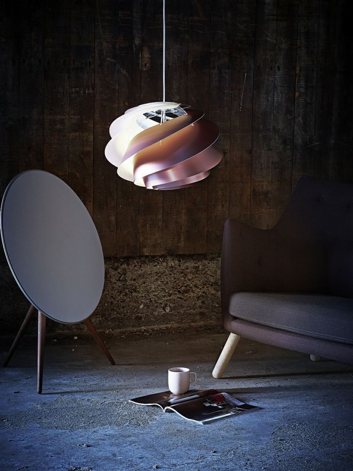 Designer lighting - great Pendelleucheten with spiral design Designer lighting - great Pendelleucheten with spiral design