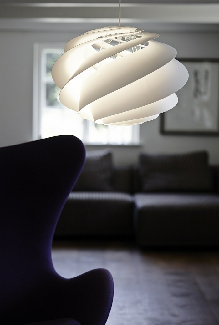 Designer lighting - great Pendelleucheten with spiral design Designer lighting - great Pendelleucheten with spiral design