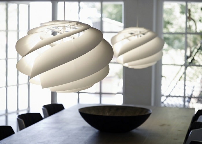 Designer lighting - great Pendelleucheten with spiral design Designer lighting - great Pendelleucheten with spiral design