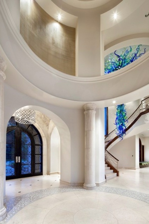 Fantastic decoration of glass - Chihuly glass sculpture installation for your home