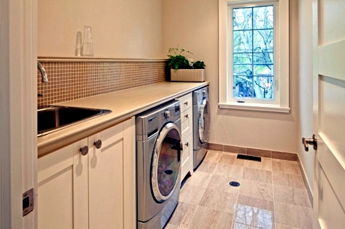 Sink for the laundry room - 10 tips for setting up the laundry room