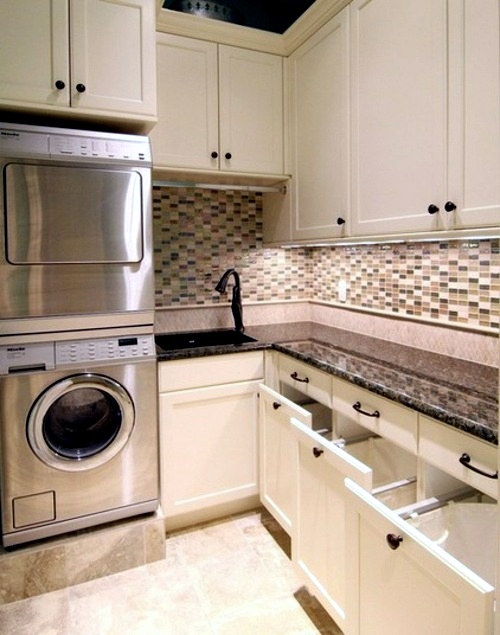 Sink for the laundry room - 10 tips for setting up the laundry room