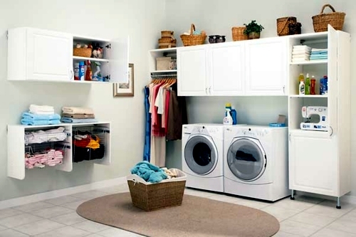 Sink for the laundry room - 10 tips for setting up the laundry room