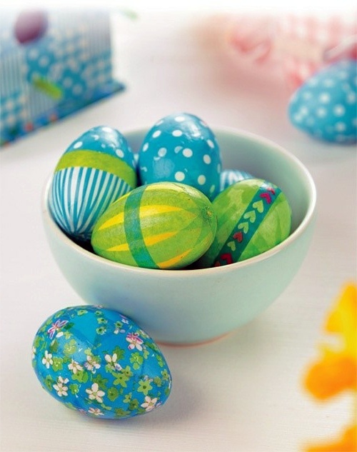 Make Easter eggs with decoupage Make Easter eggs with decoupage