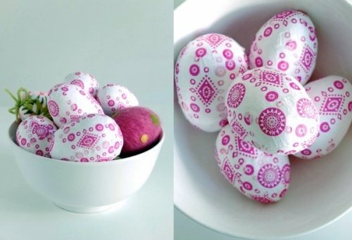 Make Easter eggs with decoupage Make Easter eggs with decoupage