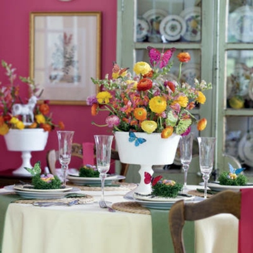 DIY - Do it yourself - Colorful table decoration for Easter DIY - Do it yourself - Colorful table decoration for Easter
