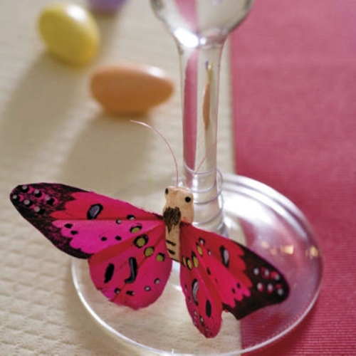 Colorful table decoration for Easter Colorful table decoration for Easter