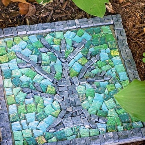 DIY Deko - 13 beautiful designs for your mosaic in the garden