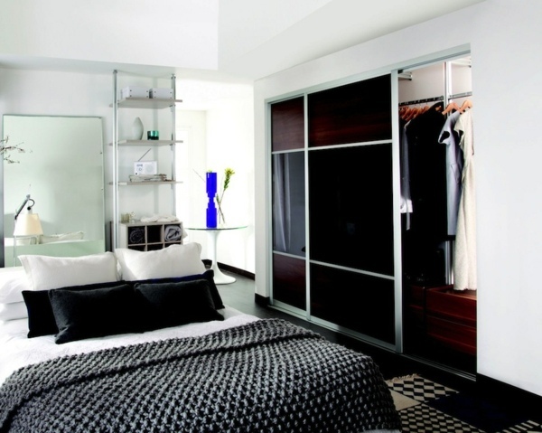 Wardrobe with sliding doors