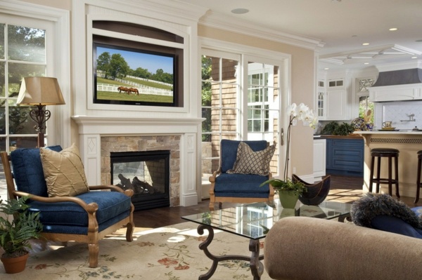 Hearth, which draws attention to itself Hearth, which draws attention to itself