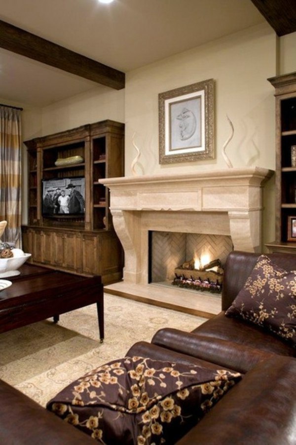 Hearth, which draws attention to itself Hearth, which draws attention to itself