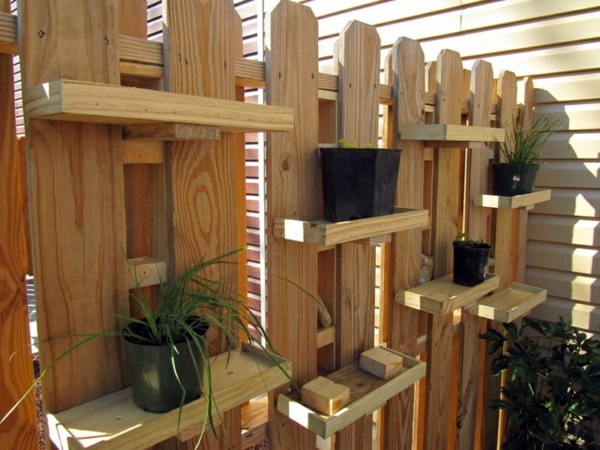Garden fence design - 20 inspiring examples of self-made garden fences