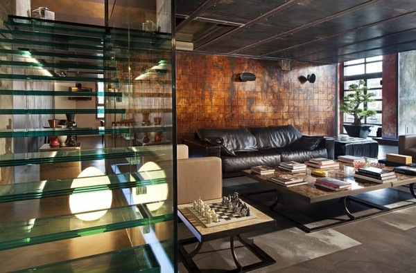 Stairs made of glass for a contemporary appearance Stairs made of glass for a contemporary appearance