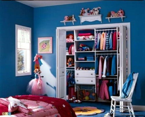 Answer to the question - How to organize the closet in the nursery