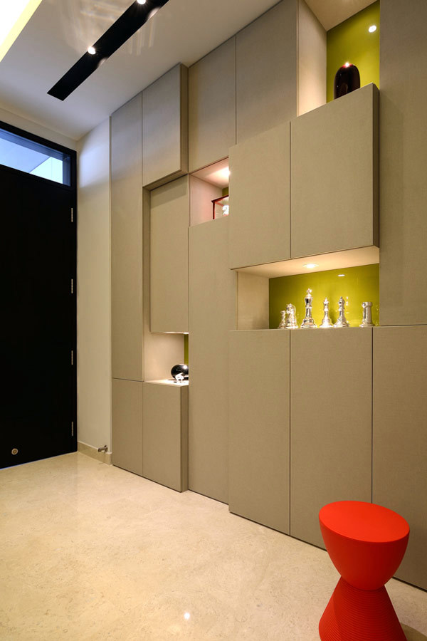 Four - Level Terrace House in Singapore by KNQ Associates