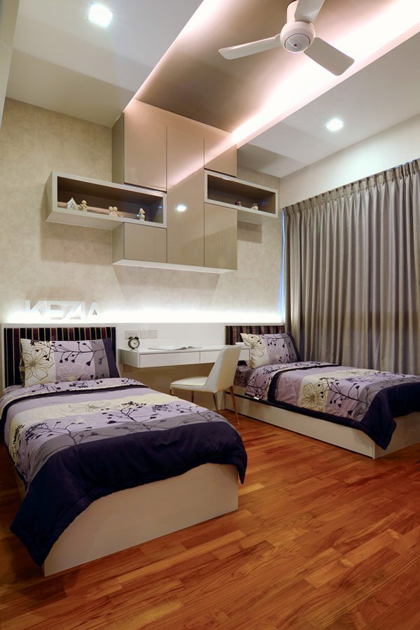 Four - Level Terrace House in Singapore by KNQ Associates