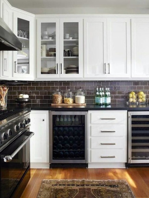 Kitchen back panel can be attached test your creativity