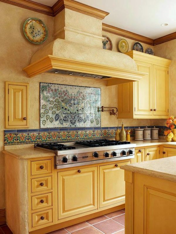 Kitchen back panel can be attached test your creativity