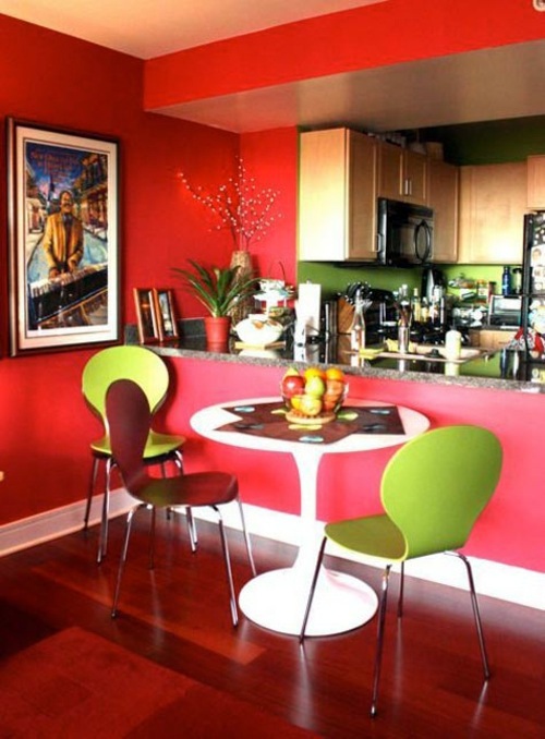 27 bright and colorful dining room design ideas | Avso