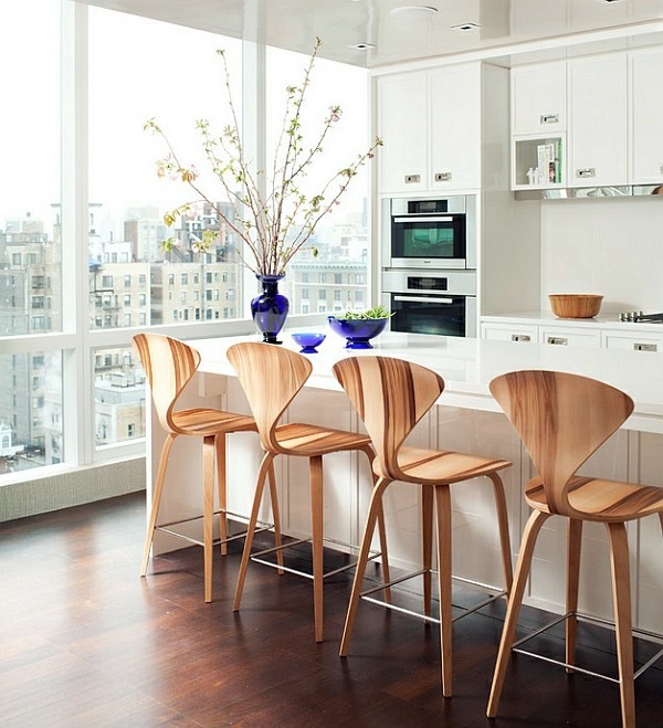 56 trendy bar stools and kitchen stools that complete your modern kitchen