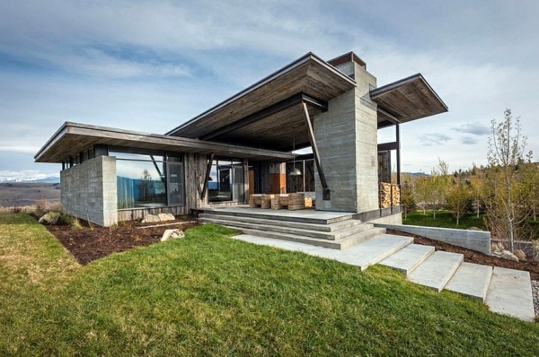 Wohnideen - Gorgeous mountain cabin in a modern, contemporary style