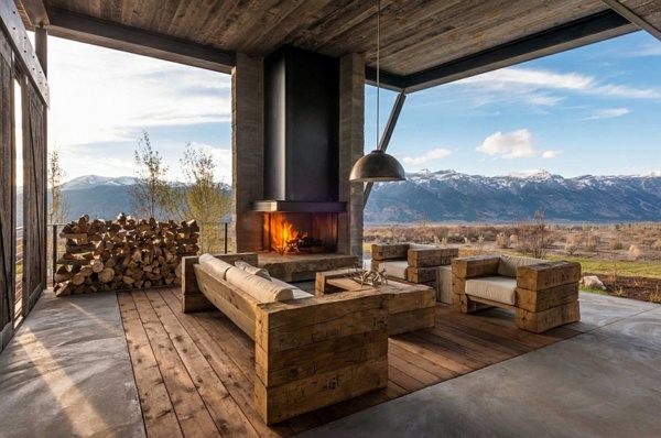 Gorgeous Mountain Cabin In A Modern Contemporary Style