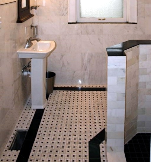 15 modern bathroom floor ideas - unique designer suggestions