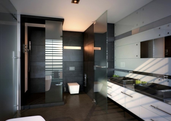 Innovative glass box house