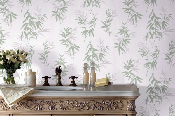 Moisture-proof wallpaper for bathrooms - Beautify your bathroom an elegant way!