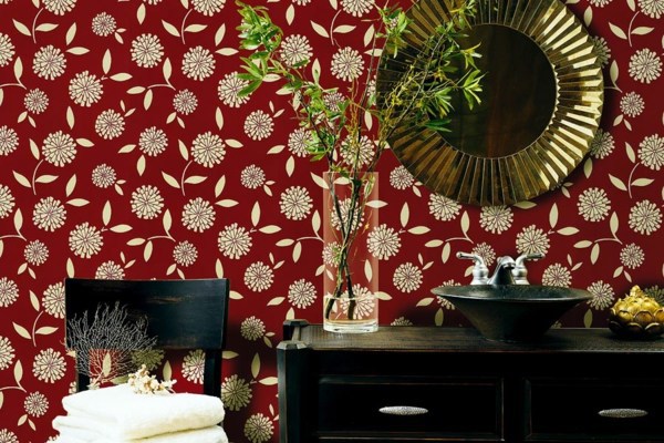 Moisture-proof wallpaper for bathrooms - Beautify your bathroom an elegant way!