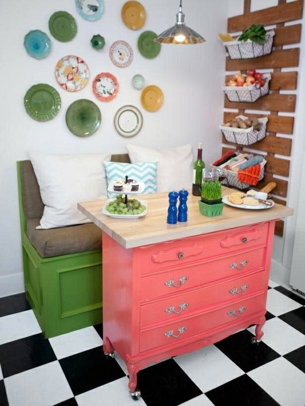 The old dresser as a kitchen block use - DIY project for you The old dresser as a kitchen block use - DIY project for you